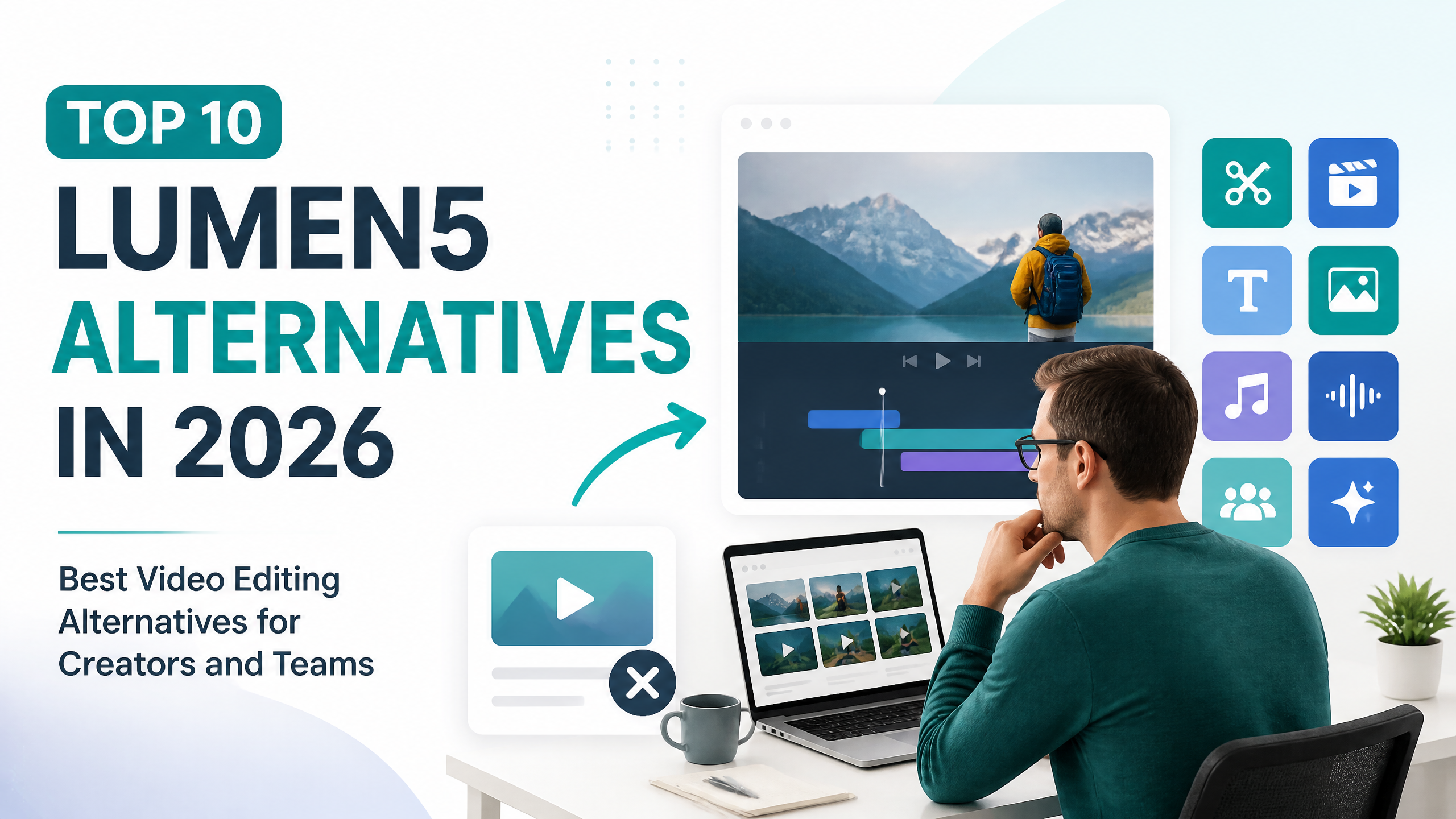 Top 10 Lumen5 Alternatives in 2026 - Subclip