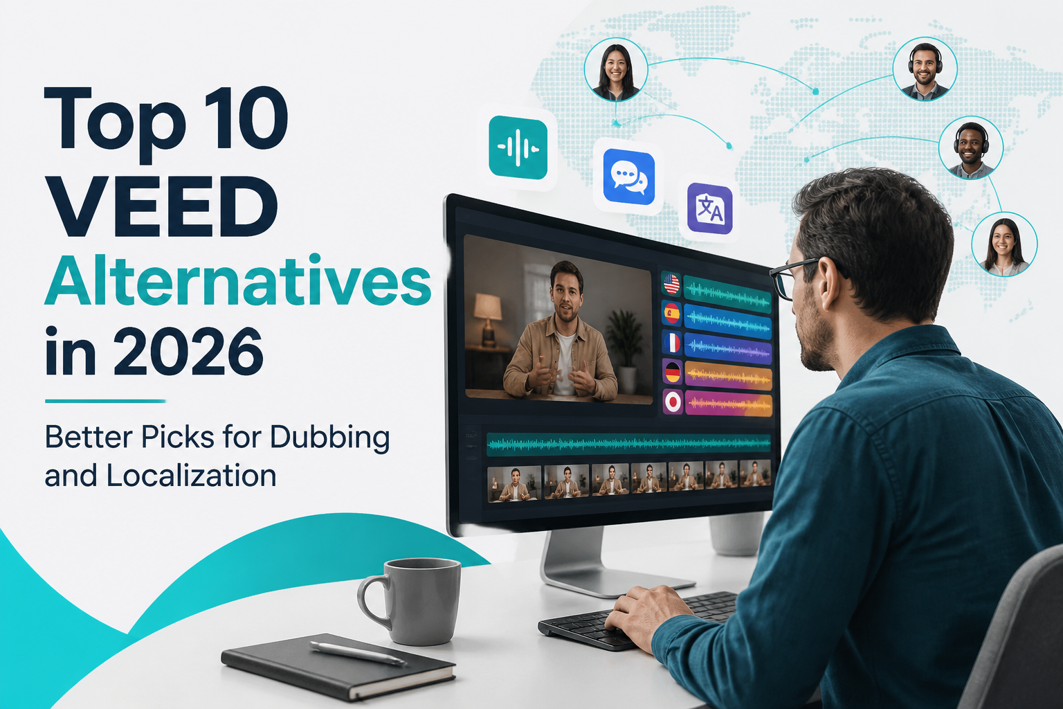 Top 10 VEED Alternatives in 2026 - Subclip