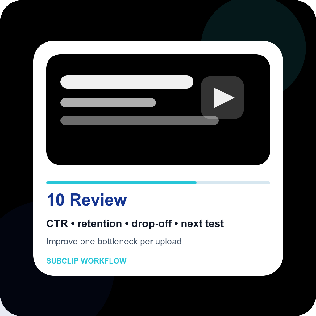 YouTube analytics review after publishing